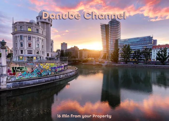 Cozy 1br Near U3 & Danube Great For Long * ウィーン